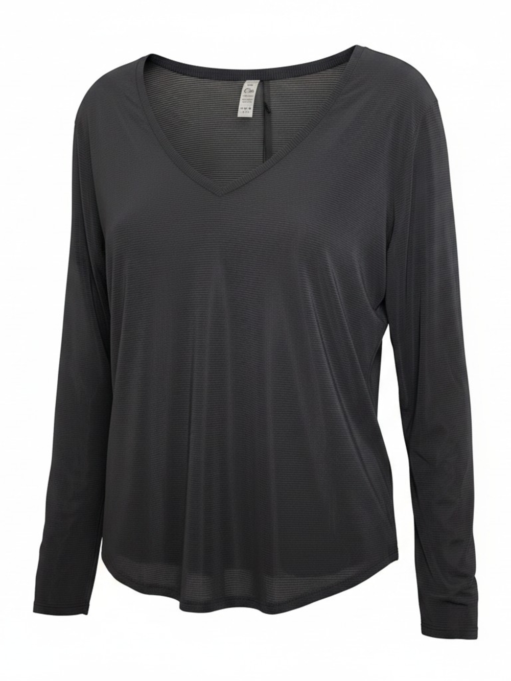 ZYIA Active Black Wanderer Long Sleeve Tee – NWT 🖤